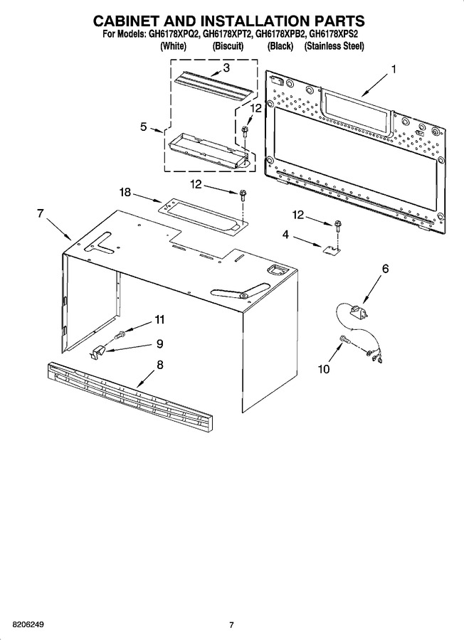 Diagram for GH6178XPQ2