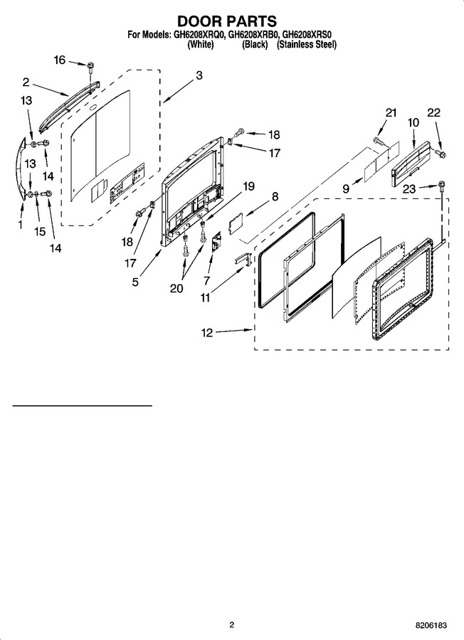 Diagram for GH6208XRB0