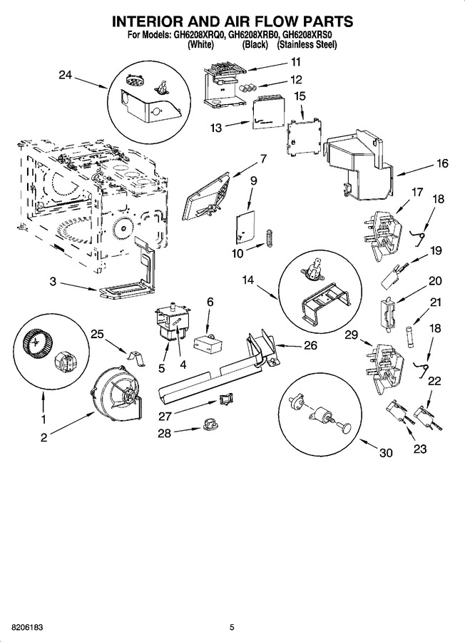 Diagram for GH6208XRS0