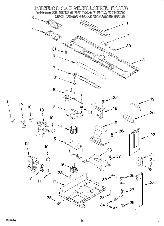 Diagram for GH7145XFZ0