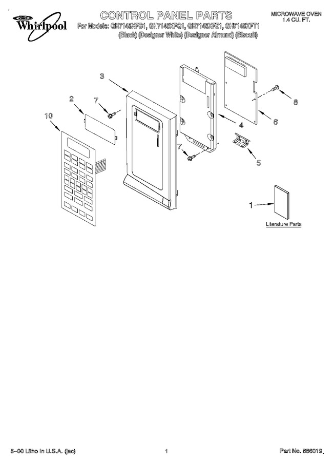 Diagram for GH7145XFB1
