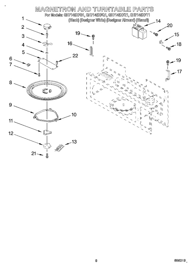 Diagram for GH7145XFZ1