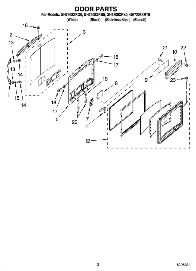 Diagram for GH7208XRS0