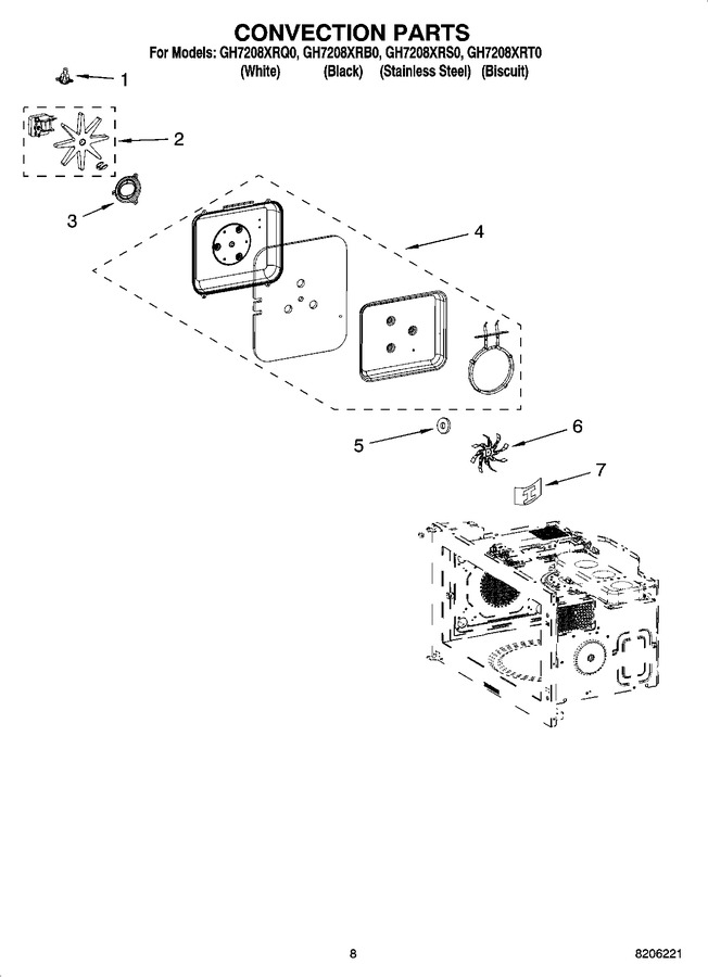 Diagram for GH7208XRQ0