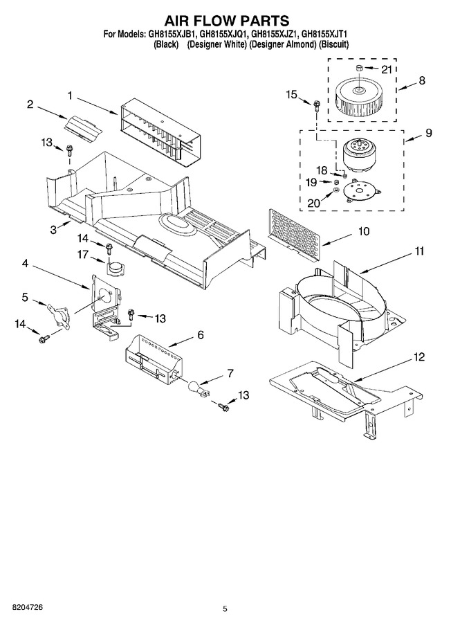 Diagram for GH8155XJQ1