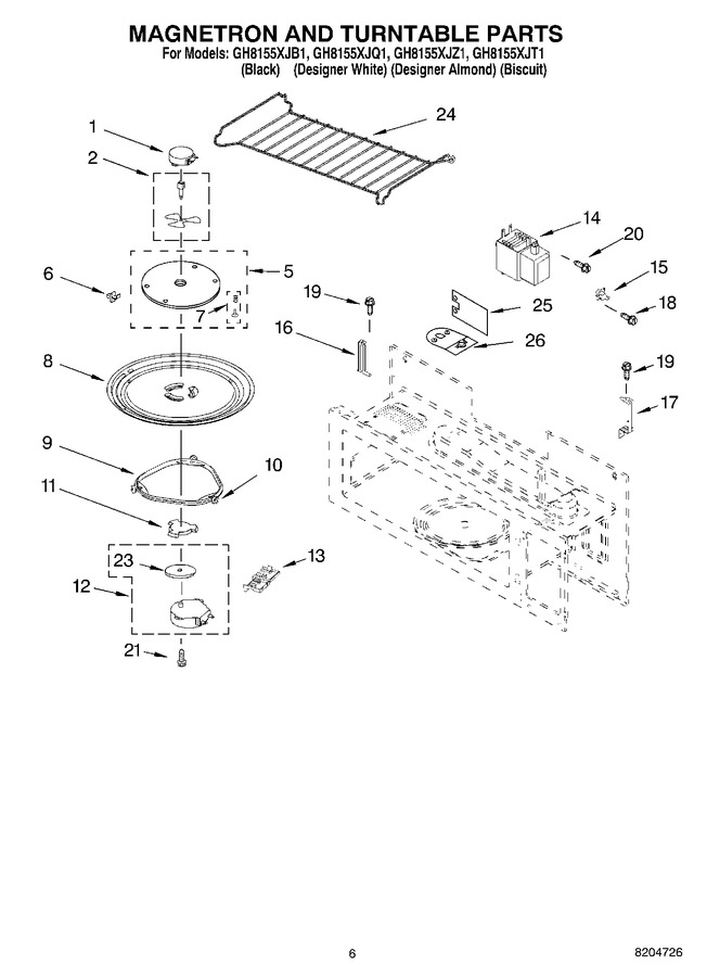 Diagram for GH8155XJZ1