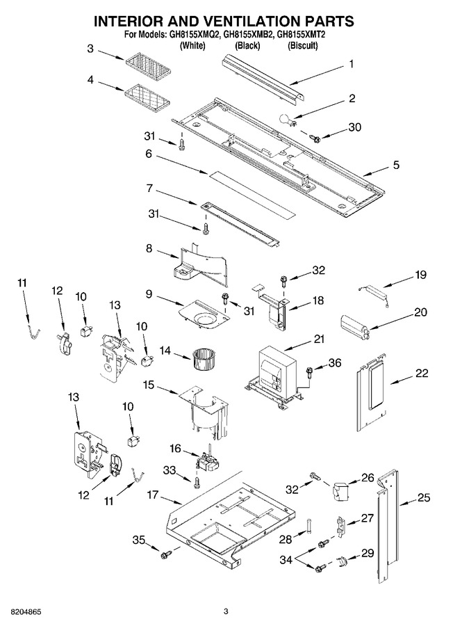 Diagram for GH8155XMB2