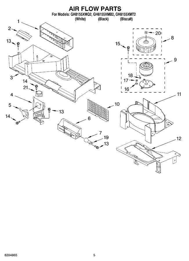 Diagram for GH8155XMQ2