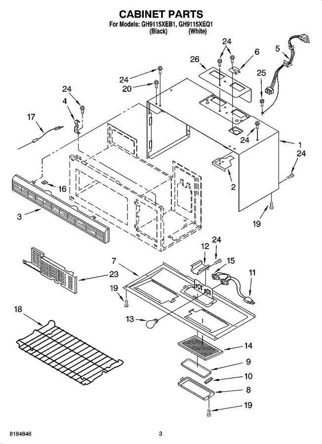 Diagram for GH9115XEB1