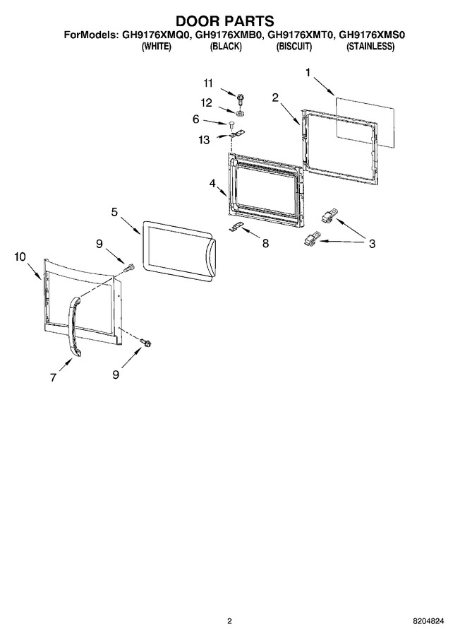 Diagram for GH9176XMB0