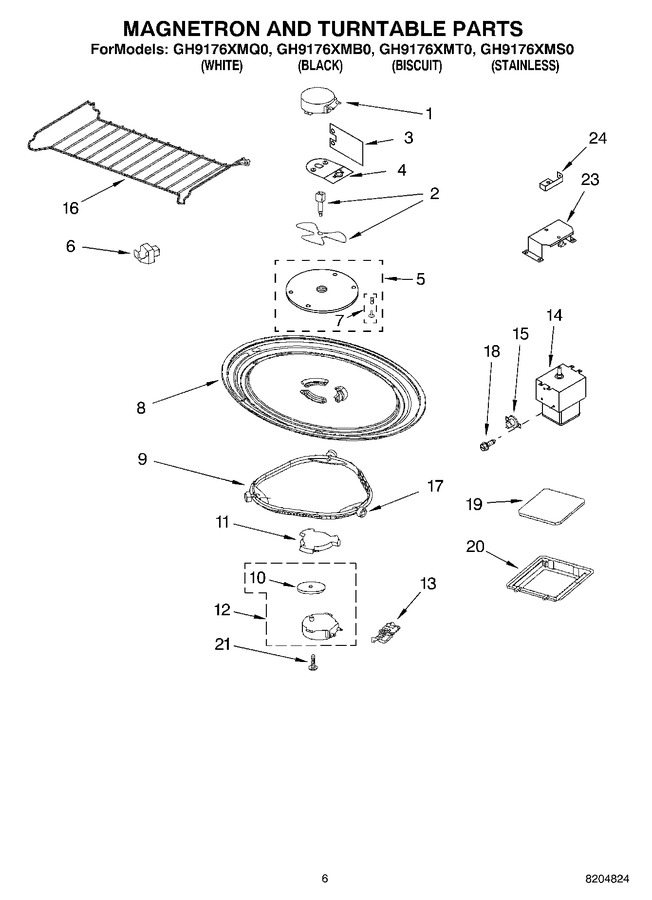 Diagram for GH9176XMT0