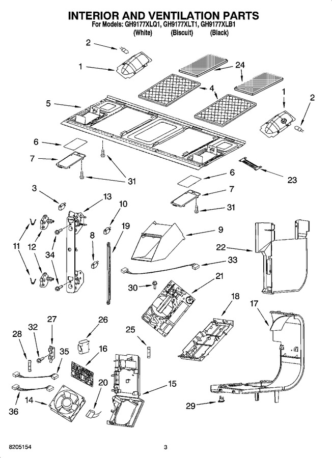 Diagram for GH9177XLT1