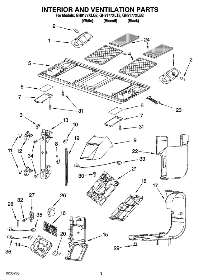 Diagram for GH9177XLB2