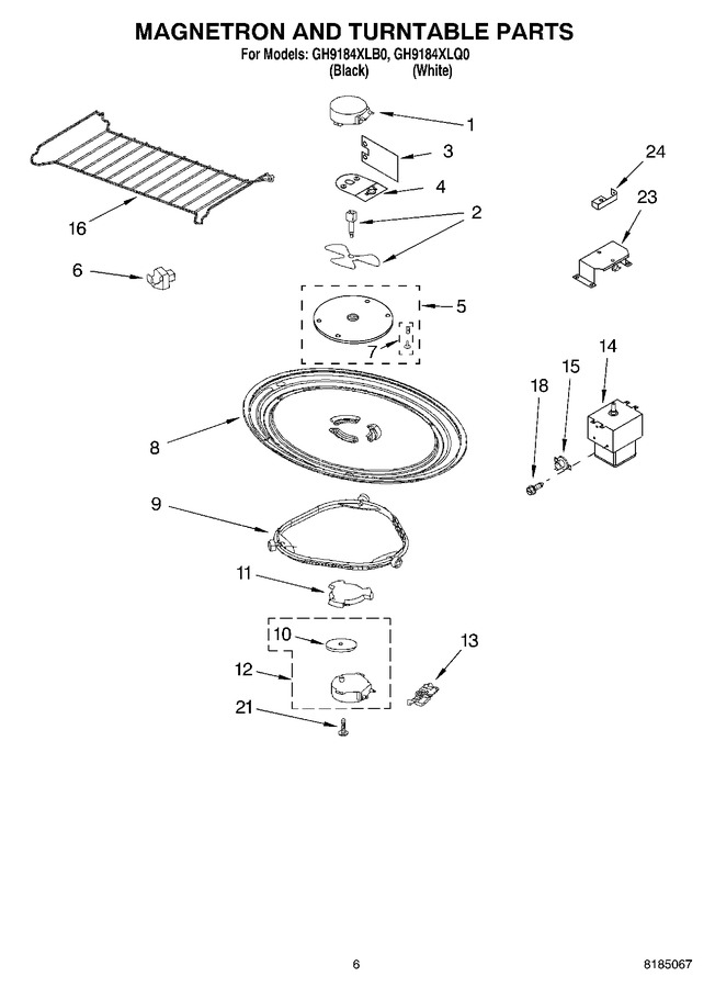 Diagram for GH9184XLQ0
