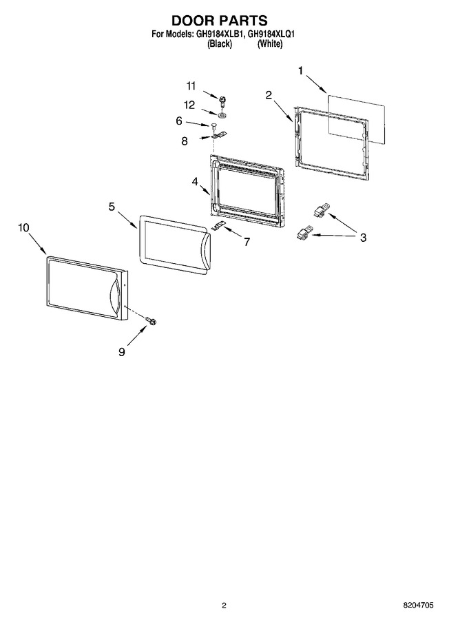 Diagram for GH9184XLQ1