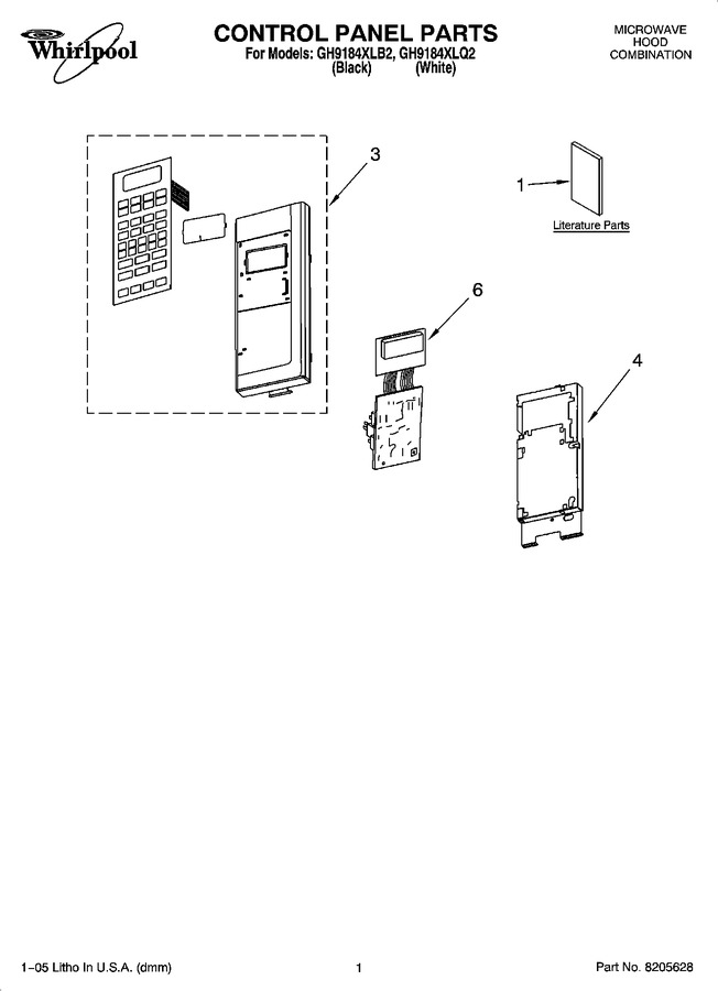 Diagram for GH9184XLQ2