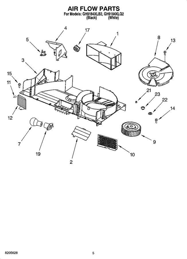 Diagram for GH9184XLQ2