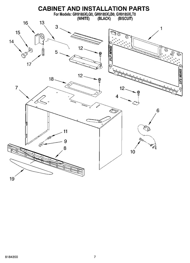 Diagram for GH9185XLQ0