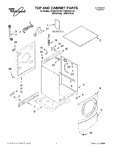Diagram for 01 - Top And Cabinet, Literature