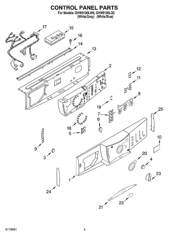 Diagram for GHW9100LW0