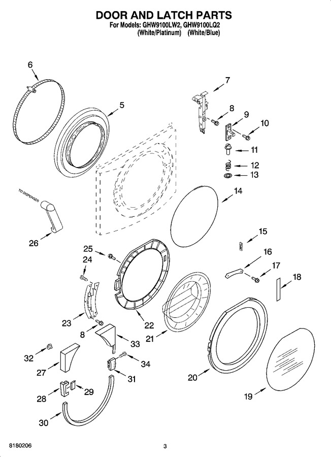 Diagram for GHW9100LW2