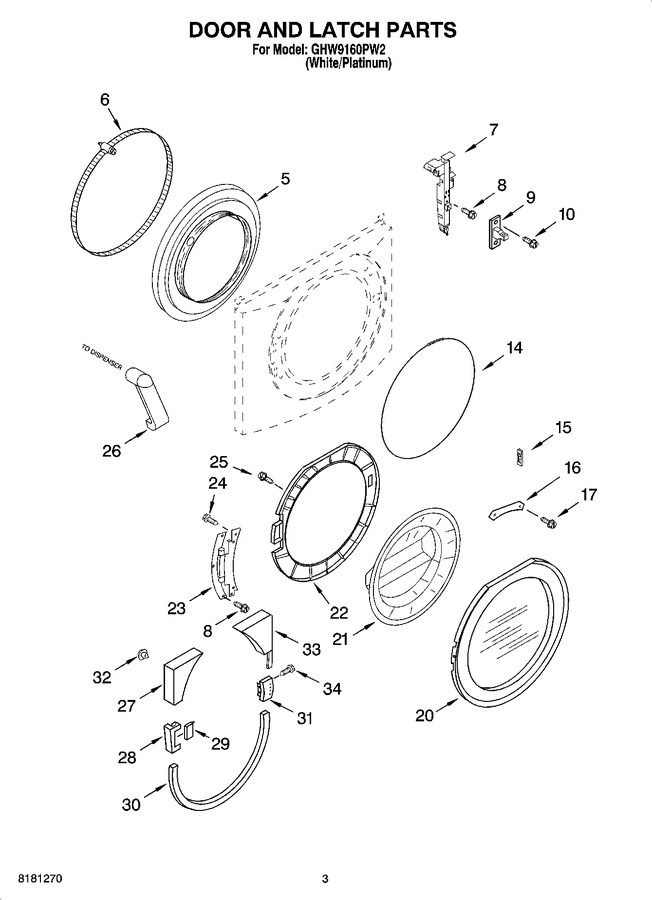 Diagram for GHW9160PW2
