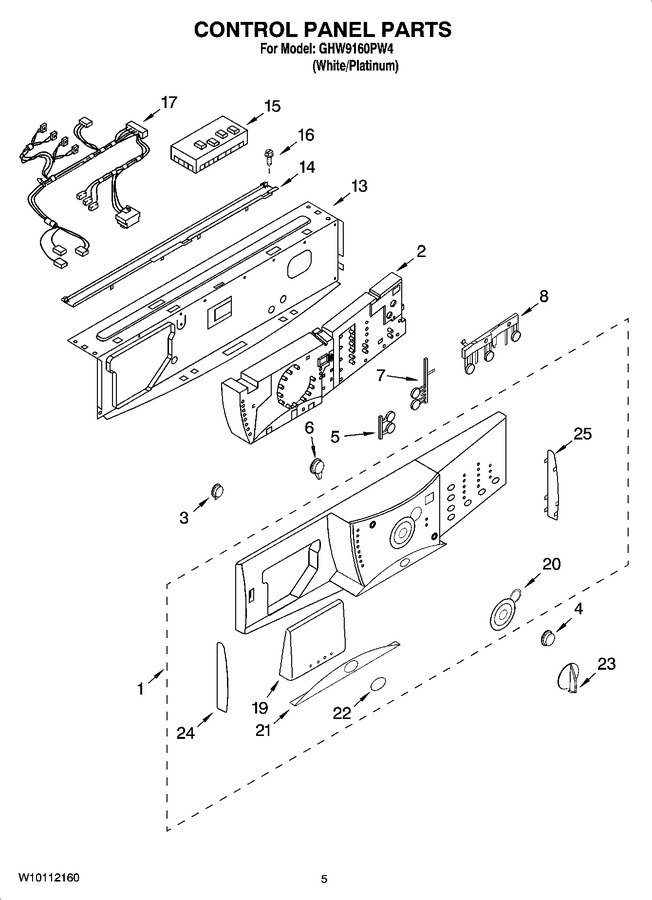 Diagram for GHW9160PW4