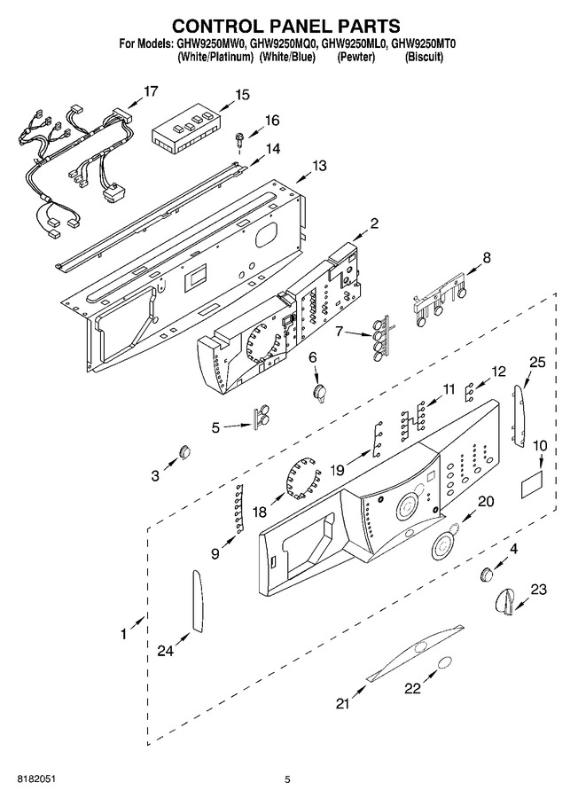 Diagram for GHW9250MQ0