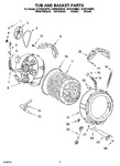 Diagram for 05 - Tub And Basket Parts