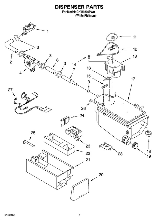 Diagram for GHW9300PW0
