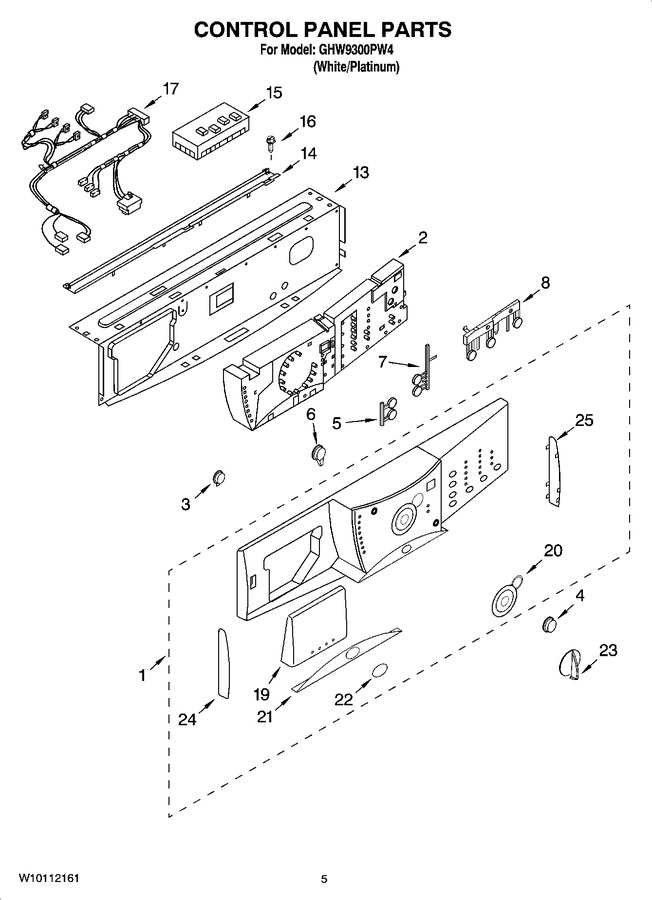 Diagram for GHW9300PW4