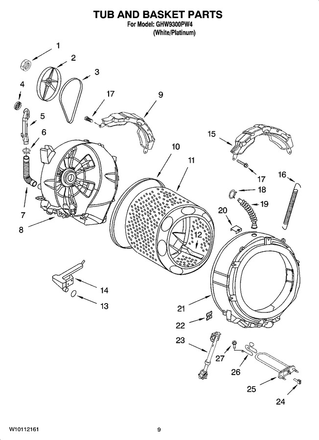 Diagram for GHW9300PW4