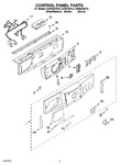Diagram for 03 - Control Panel Parts