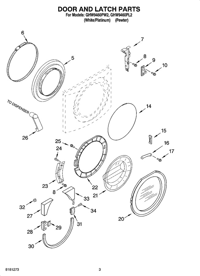 Diagram for GHW9460PL2