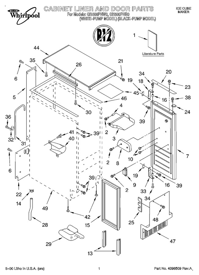 Diagram for GI1500PHW0