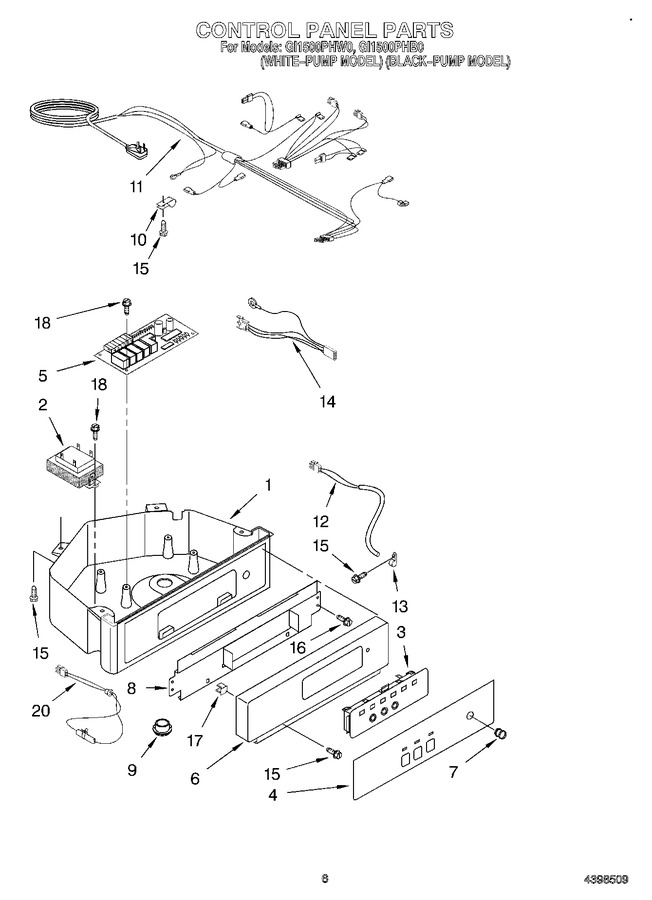 Diagram for GI1500PHW0