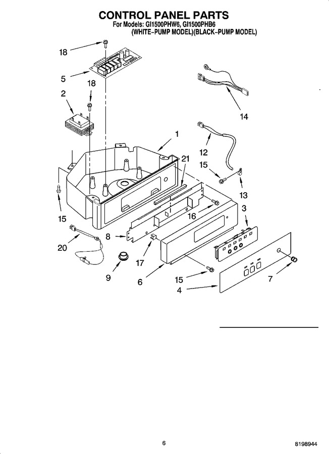Diagram for GI1500PHW6