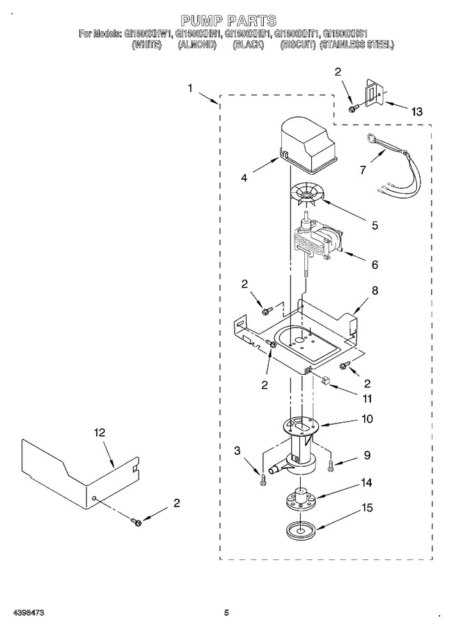 Diagram for GI1500XHS1