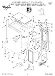 Diagram for 01 - Cabinet Liner And Door, Lit/optional