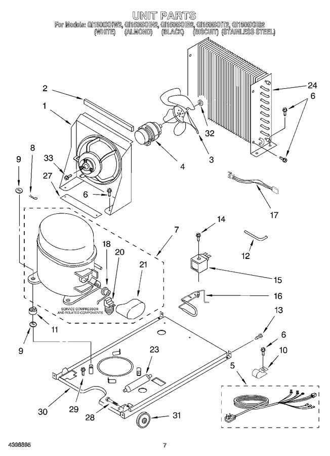 Diagram for GI1500XHW2