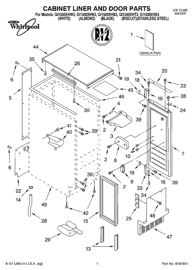 Diagram for GI1500XHN3