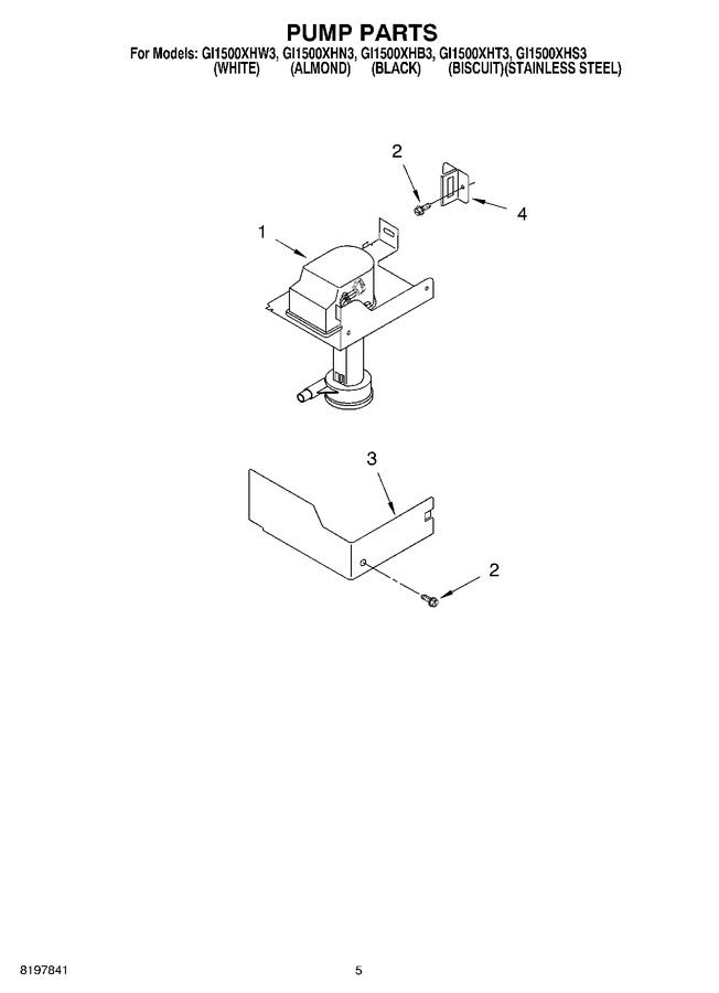 Diagram for GI1500XHT3