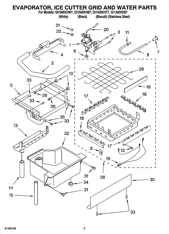 Diagram for GI1500XHB7