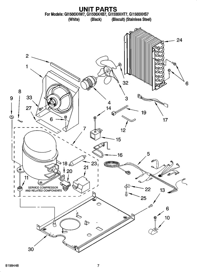 Diagram for GI1500XHS7