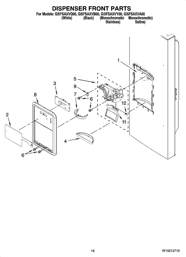 Diagram for GI5FSAXVY00