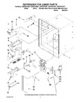 Diagram for 02 - Refrigerator Liner Parts
