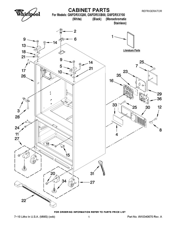 Diagram for GI6FDRXXY00