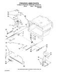 Diagram for 06 - Freezer Liner Parts