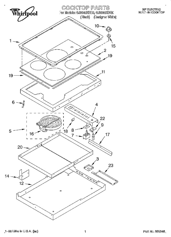 Diagram for GJ8640XBB0