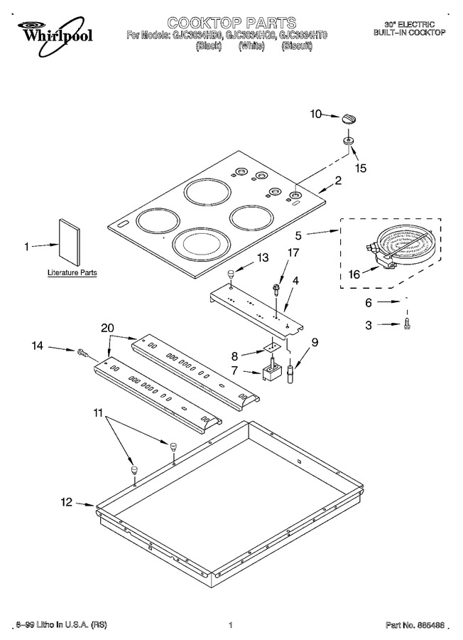 Diagram for GJC3034HB0